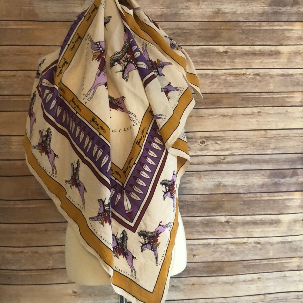 Vintage Silk Scarf